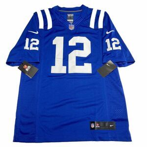 NWT Nike Indianapolis Colts Andrew Luck Limited Jersey‎ M Sewn On Field NFL Blue
